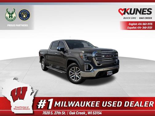 Smokey Quartz Metallic 2019 GMC Sierra 1500 SLT