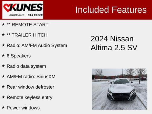 2024 Nissan Altima 2.5 SV