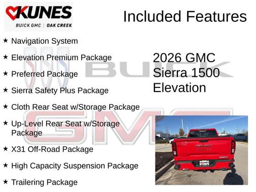 2026 GMC Sierra 1500 Elevation