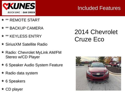 2014 Chevrolet Cruze ECO