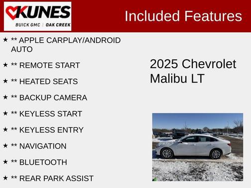 2025 Chevrolet Malibu FWD 1LT