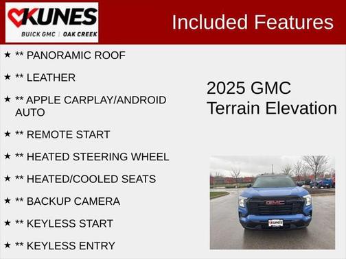 2025 GMC Terrain AWD Elevation