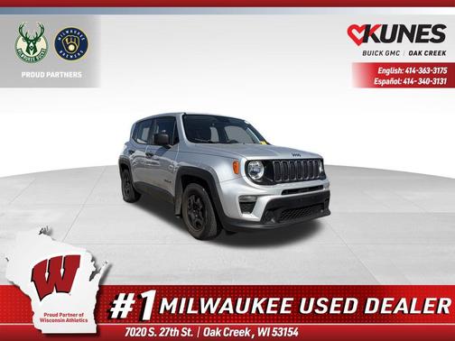 Glacier Metallic Clearcoat 2020 Jeep Renegade Sport