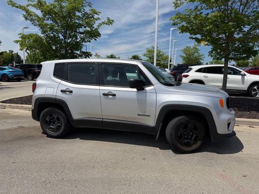 Glacier Metallic Clearcoat 2020 Jeep Renegade Sport