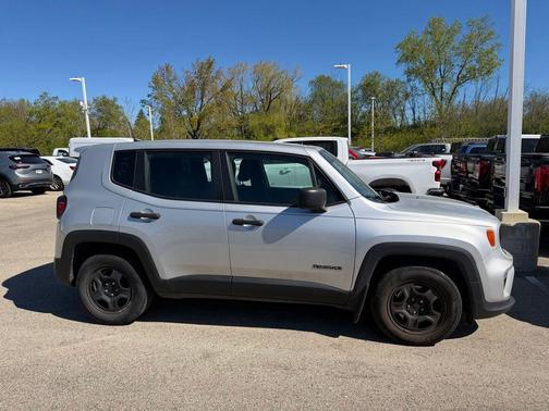 Glacier Metallic Clearcoat 2020 Jeep Renegade Sport