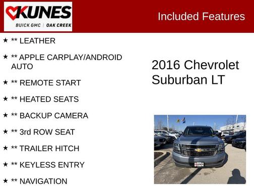 2016 Chevrolet Suburban LT