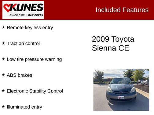 2009 Toyota Sienna CE