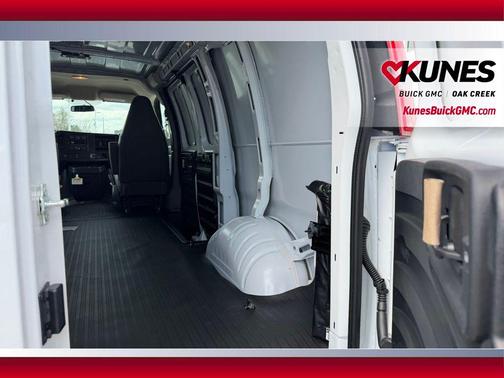 Summit White 2026 GMC Savana 2500 Work Van