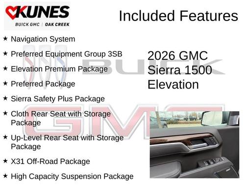 2026 GMC Sierra 1500 Elevation