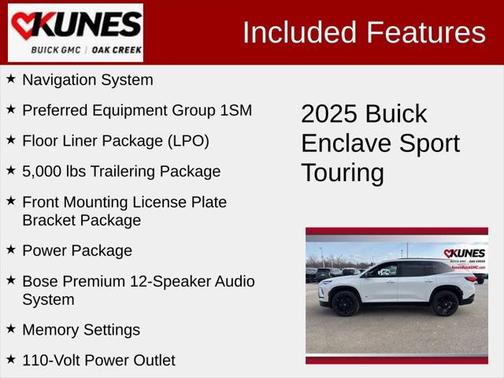 2025 Buick Enclave Sport Touring