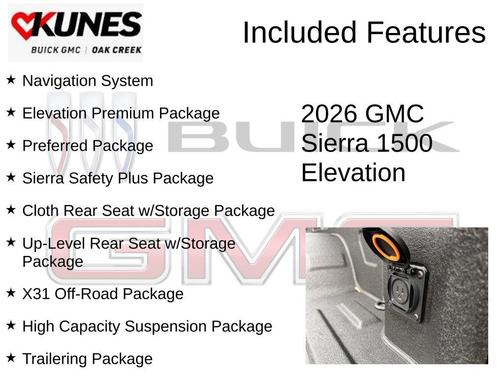 2026 GMC Sierra 1500 Elevation