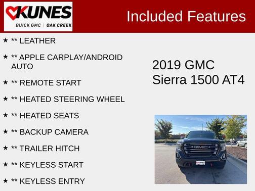 2019 GMC Sierra 1500 AT4