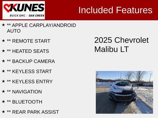 2025 Chevrolet Malibu FWD 1LT