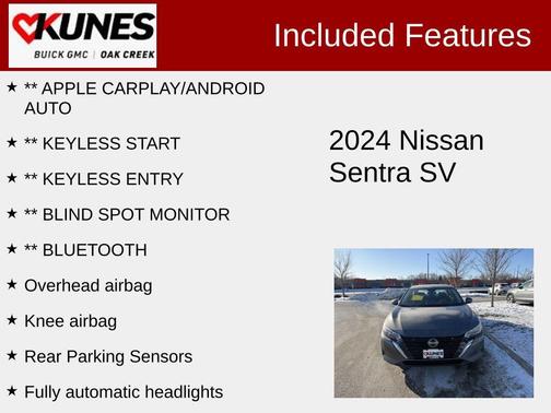2024 Nissan Sentra SV