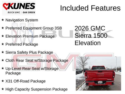 2026 GMC Sierra 1500 Elevation