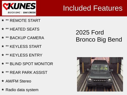 2025 Ford Bronco Big Bend