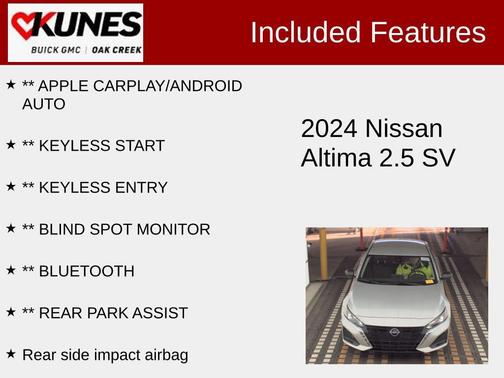 2024 Nissan Altima 2.5 SV