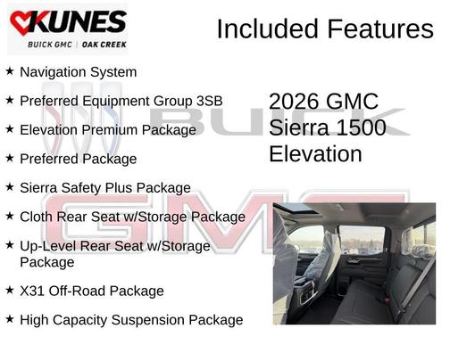 2026 GMC Sierra 1500 Elevation