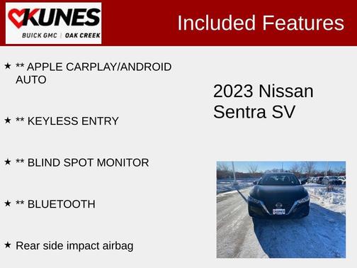 2023 Nissan Sentra SV