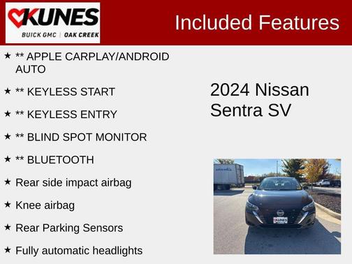 2024 Nissan Sentra SV