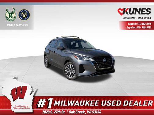 Gun Metallic 2024 Nissan Kicks SV