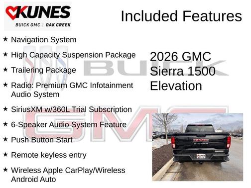 2026 GMC Sierra 1500 Elevation