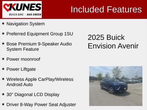 2025 Buick Envision Avenir AWD