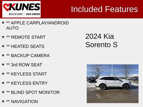 2024 Kia Sorento S