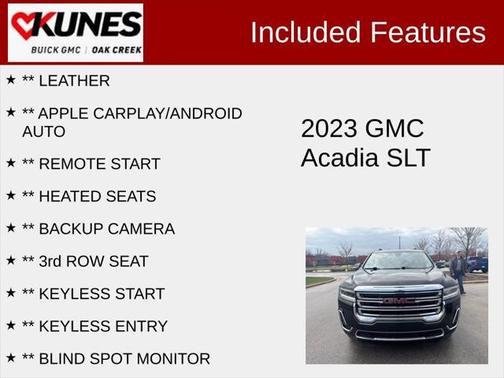 2023 GMC Acadia FWD SLT