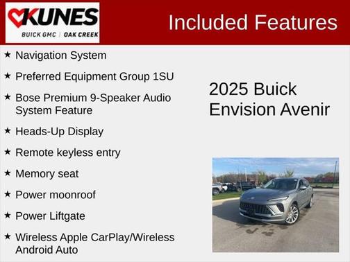 2025 Buick Envision Avenir AWD