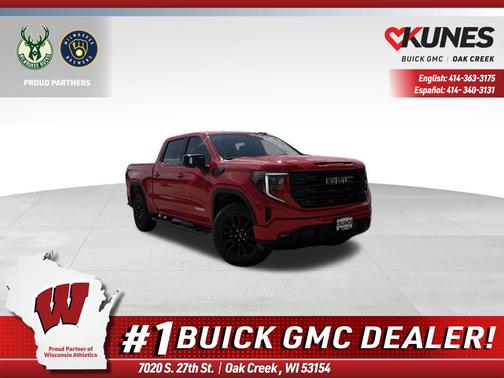 Cardinal Red 2026 GMC Sierra 1500 Elevation
