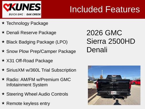 2026 GMC Sierra 2500 Denali