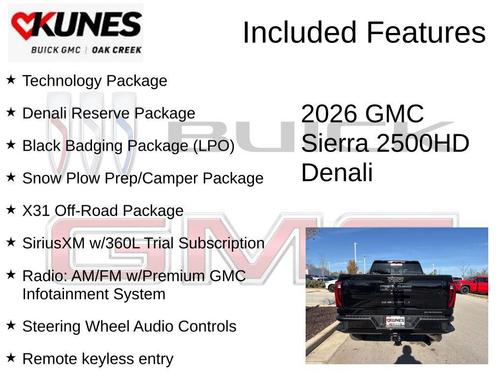 2026 GMC Sierra 2500 Denali