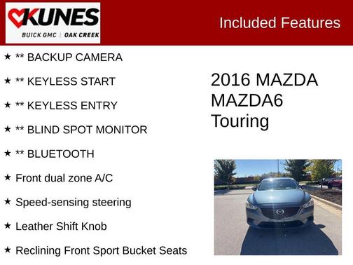 2016 Mazda Mazda6 i Touring