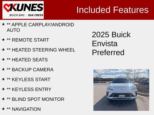 2025 Buick Envista Preferred FWD