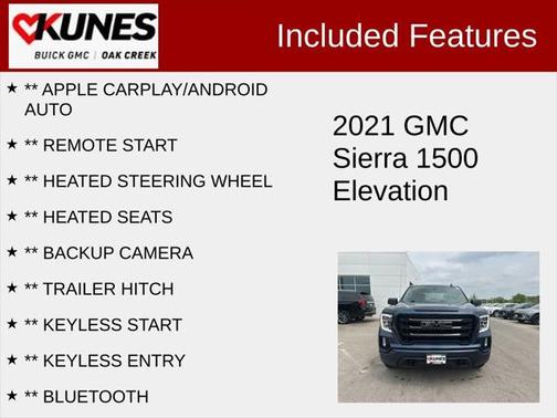 2021 GMC Sierra 1500 Elevation