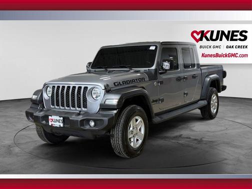Billet Silver Metallic Clearcoat 2020 Jeep Gladiator Sport S