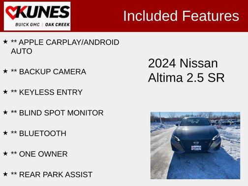 2024 Nissan Altima SR FWD