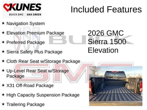 2026 GMC Sierra 1500 Elevation