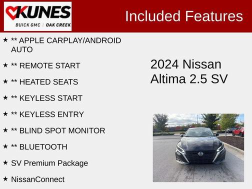 2024 Nissan Altima 2.5 SV