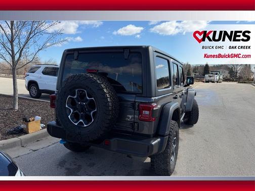 Granite Crystal Metallic Clearcoat 2023 Jeep Wrangler 4xe Rubicon