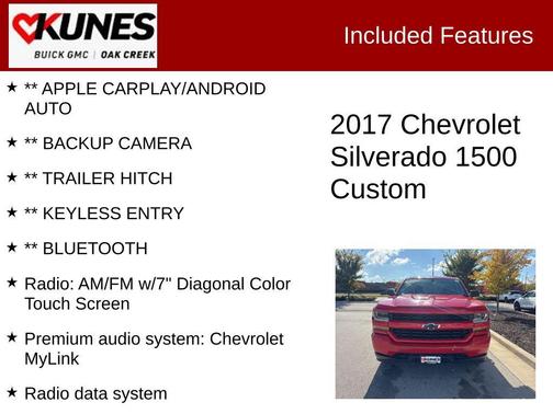 2017 Chevrolet Silverado 1500 Custom