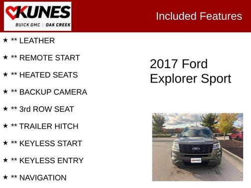 2017 Ford Explorer sport