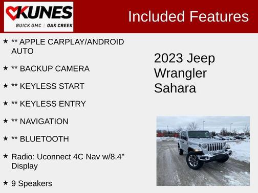 2023 Jeep Wrangler 4-Door Sahara