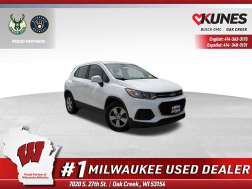 Summit White 2020 Chevrolet Trax LS