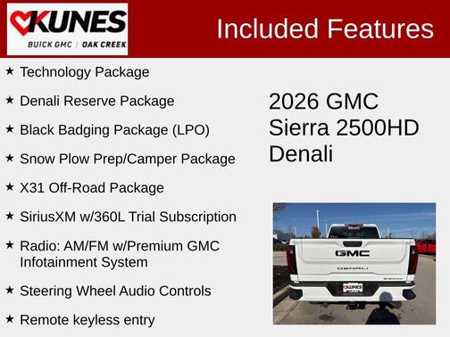 2026 GMC Sierra 2500 Denali