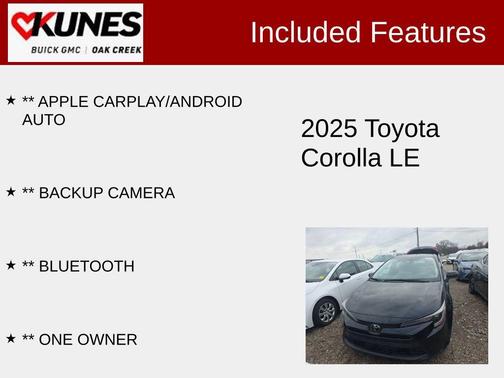 2025 Toyota Corolla LE