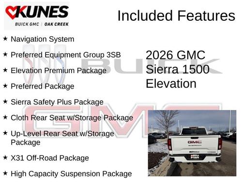 2026 GMC Sierra 1500 Elevation