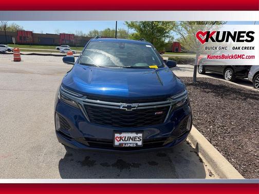 Blue Glow Metallic 2022 Chevrolet Equinox AWD RS