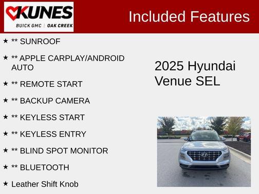 2025 Hyundai VENUE SEL